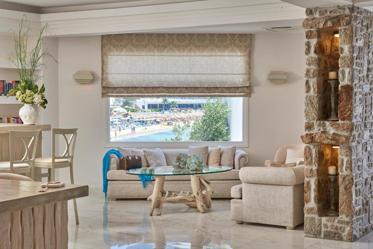Petinos Beach Hotel Platys Gialos  Exterior photo