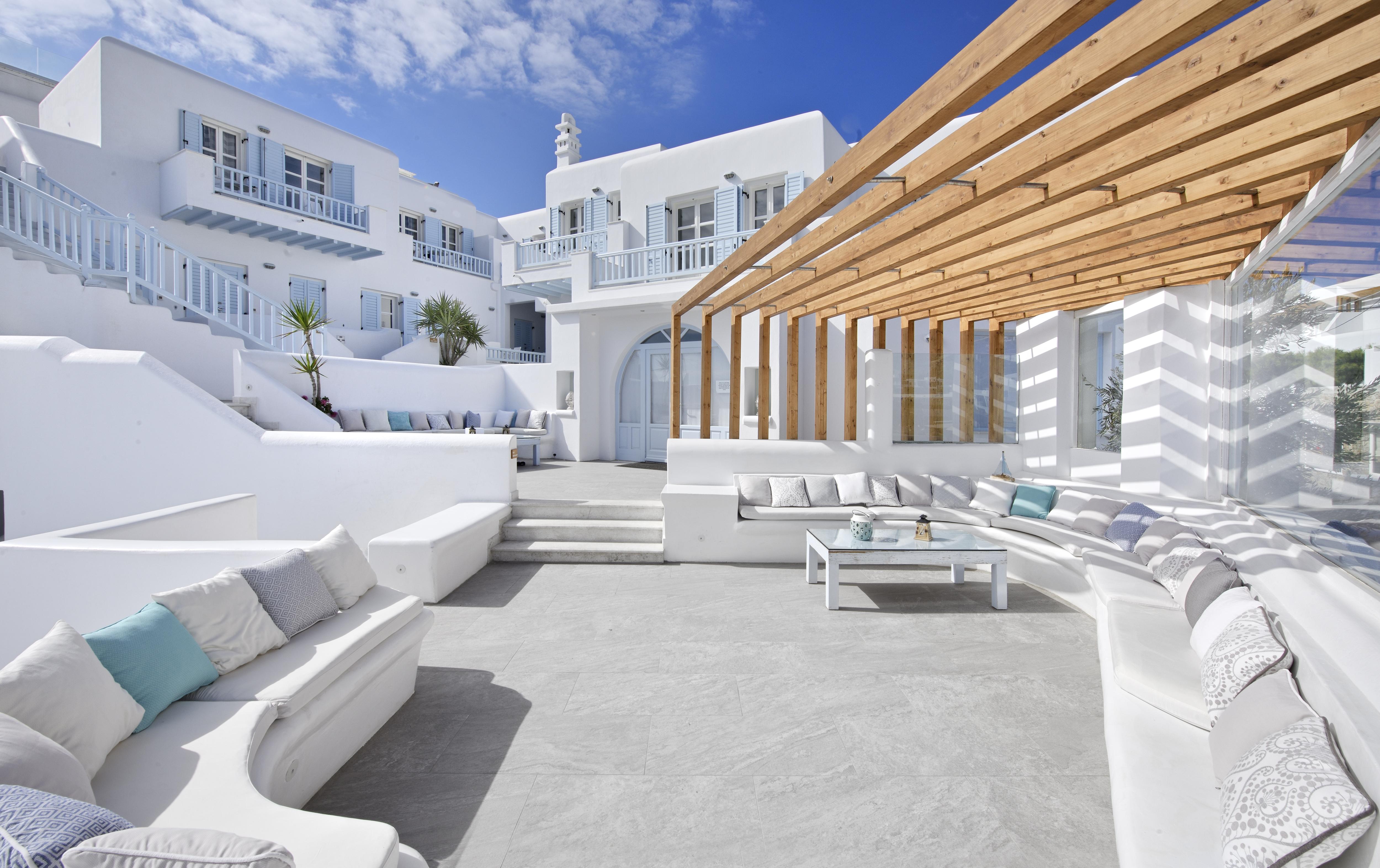 Petinos Beach Hotel Platys Gialos  Exterior photo