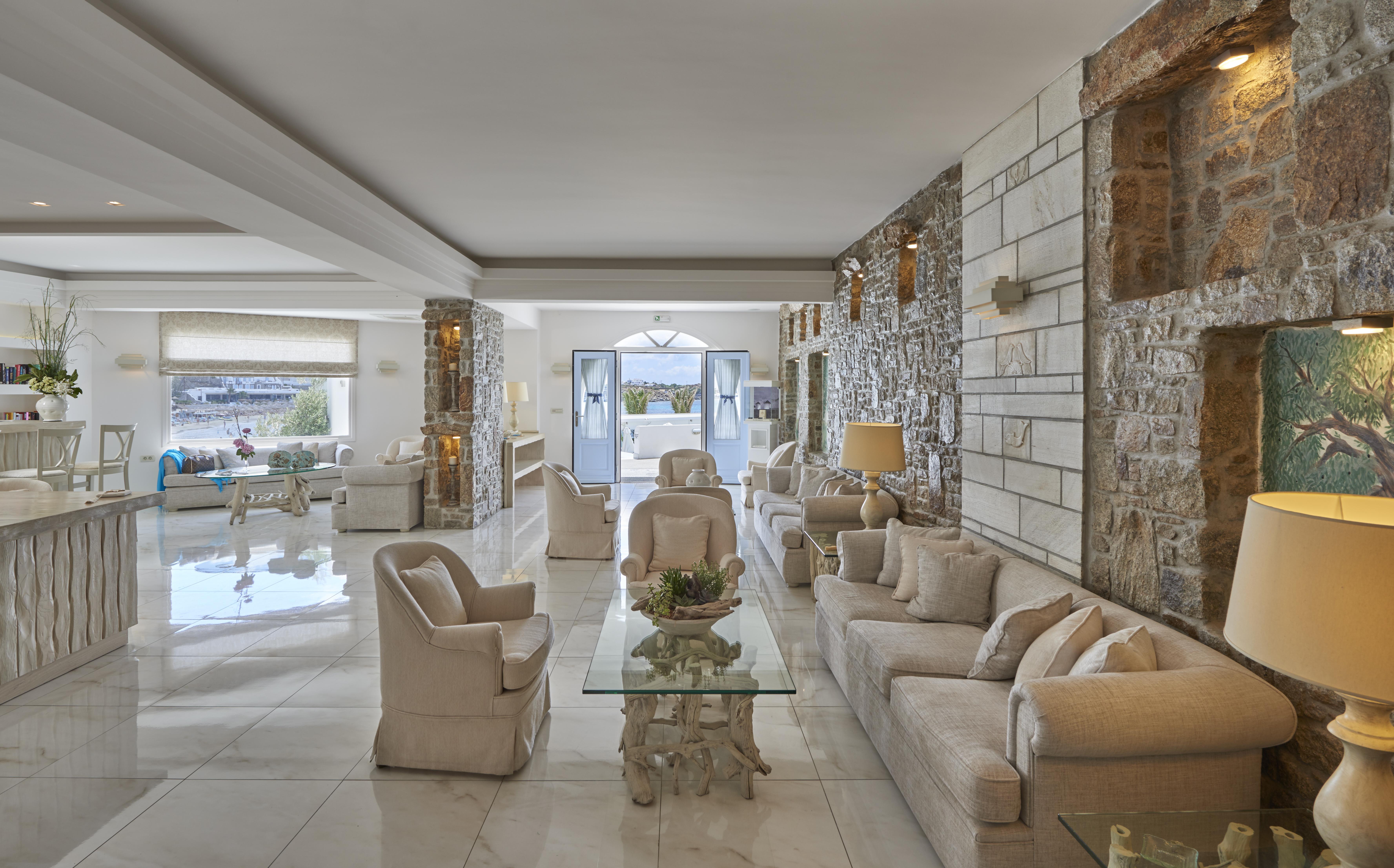 Petinos Beach Hotel Platys Gialos  Exterior photo
